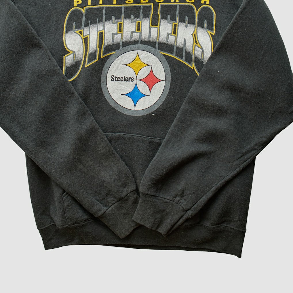 Pittsburgh Steelers Fanatics 90s Hooded Pullover Sweatshirt