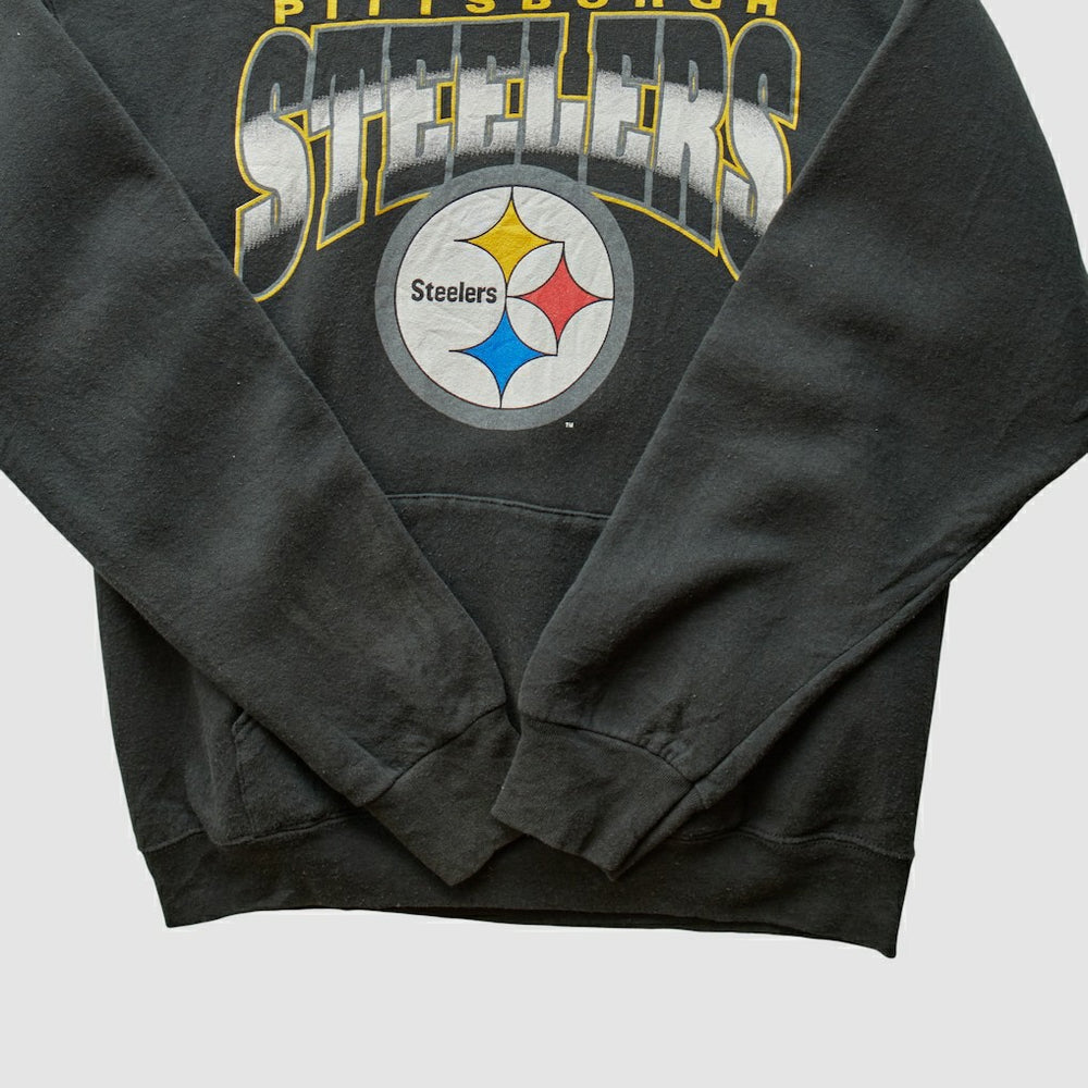 Pittsburgh Steelers Fanatics 90s Hooded Pullover Sweatshirt