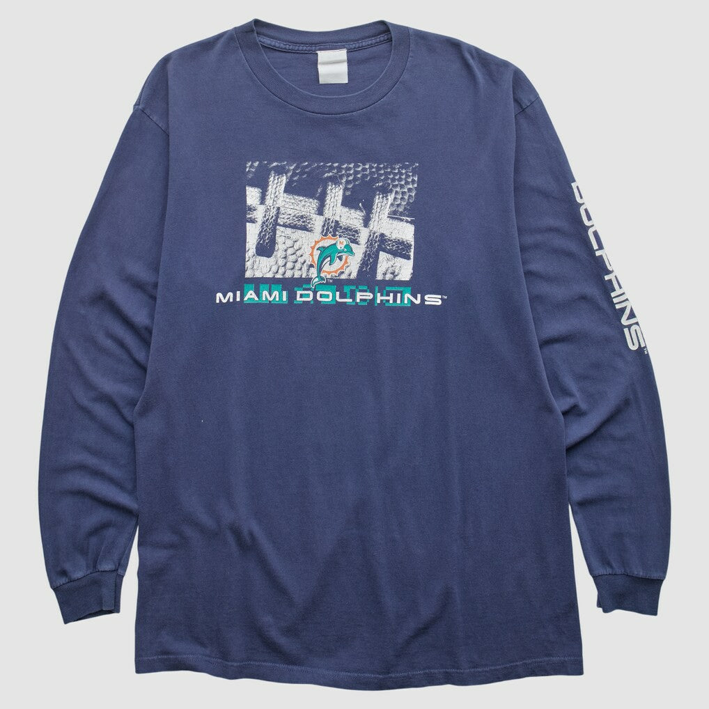 Miami Dolphins Fanatics 2000s Long Sleeve T-shirt