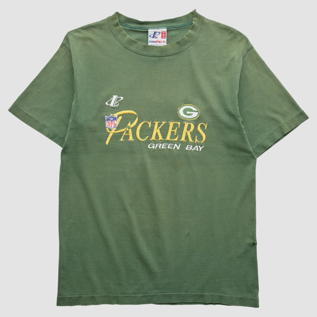 Green Bay Packers Fanatics Logo Athletic 90s T-shirt