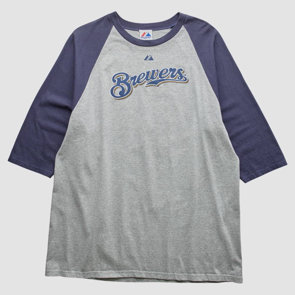 Milwaukee Brewers Majestic 2000s T-shirt | MLB Outlet