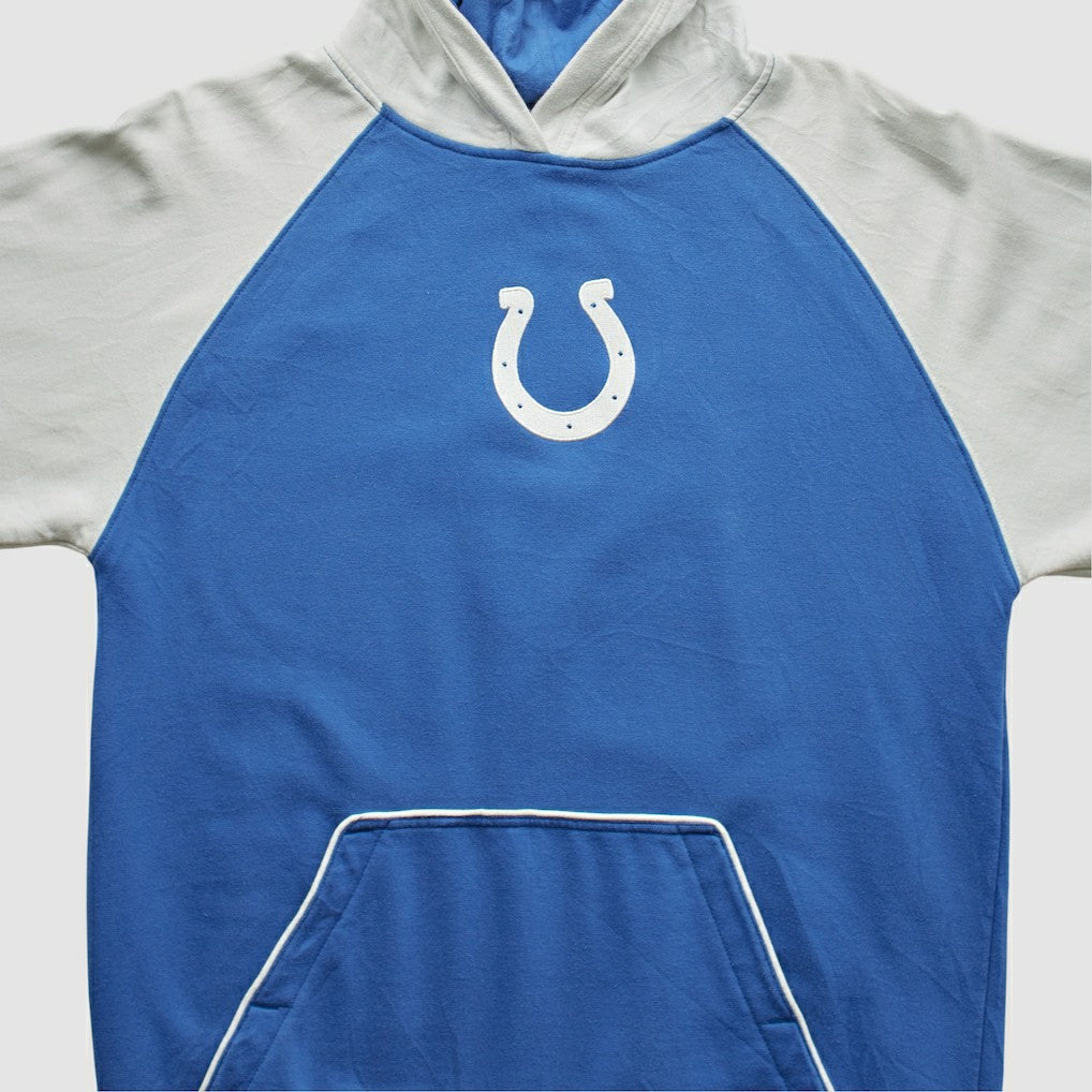 Indianapolis Colts Fanatics Reebok 2000s Hooded Pullover Sweatshirt