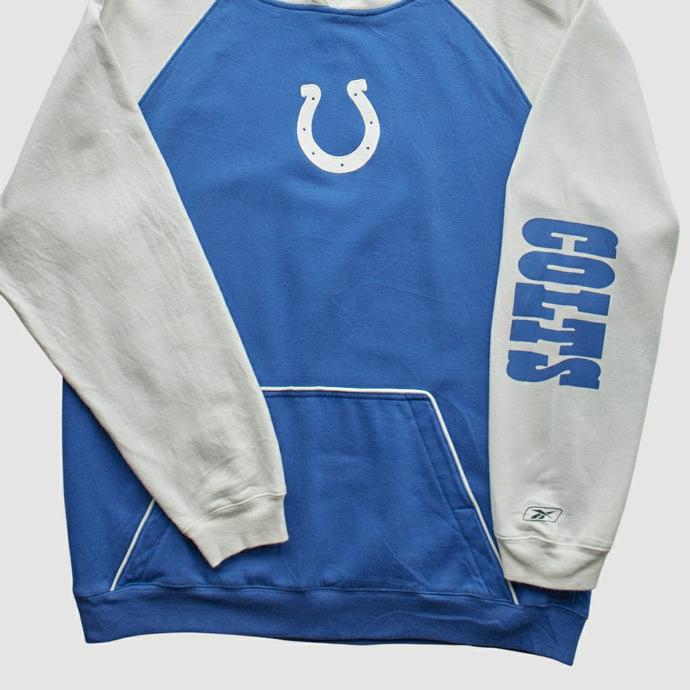 Indianapolis Colts Fanatics Reebok 2000s Hooded Pullover Sweatshirt