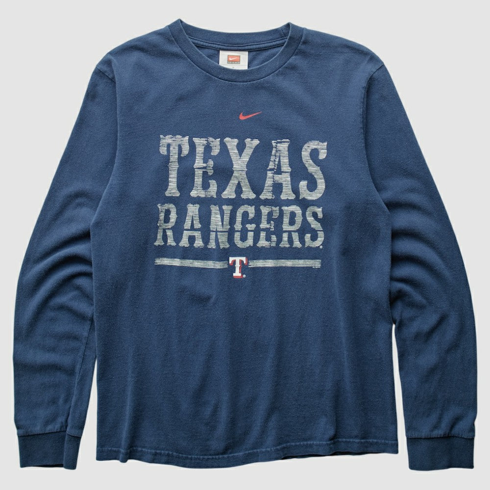 Texas Rangers Nike 2000s Long Sleeve T-shirt | MLB For sale
