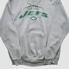 New York Jets Fanatics NFL 2000s Hooded Pullover Sweatshirt