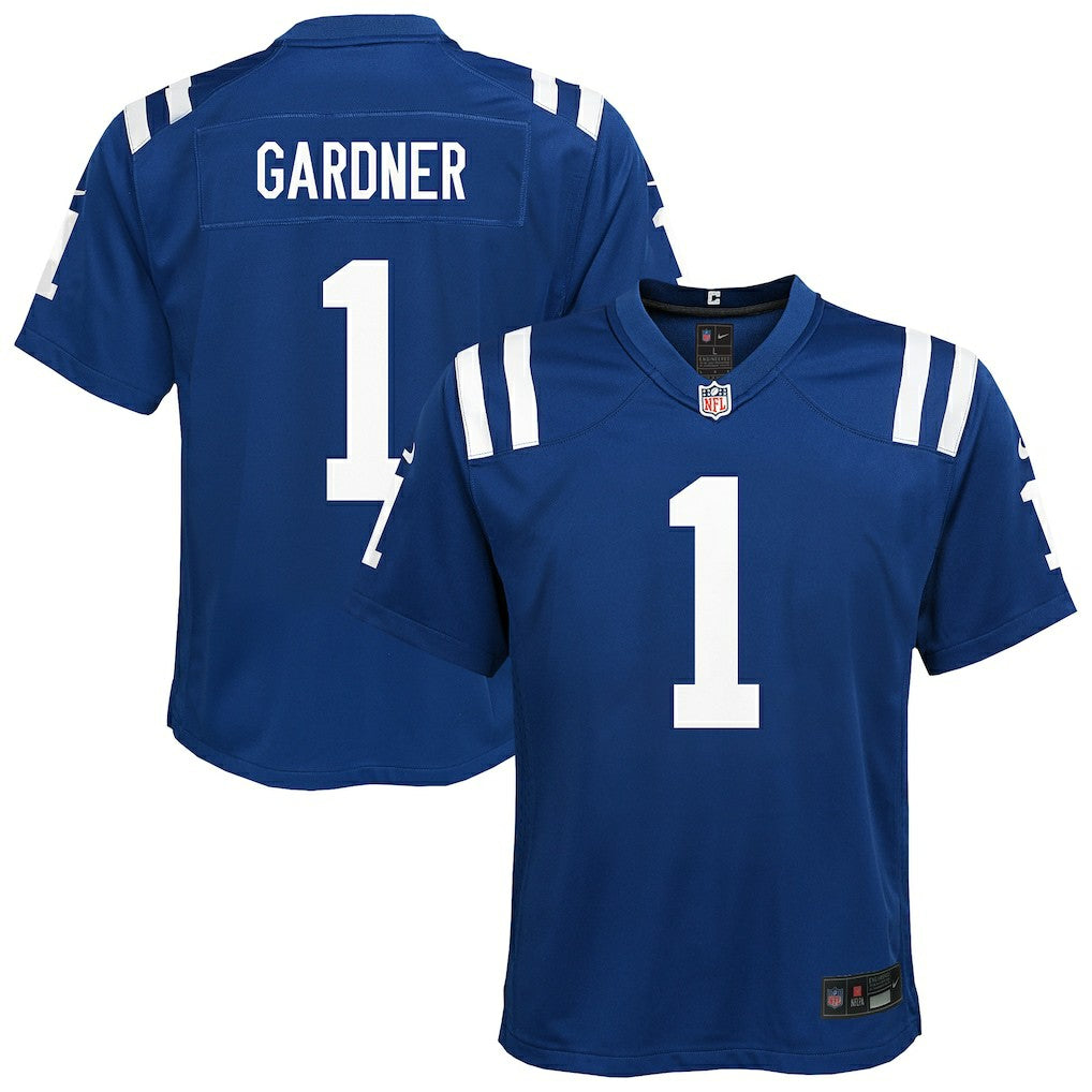 Indianapolis Colts Nike Ahmad Sauce Gardner  Youth Home Game Jersey