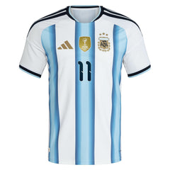 Angel Di Maria Argentina National Team 2026 Home Jersey White - Adidas