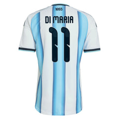 Angel Di Maria Argentina National Team 2026 Home Jersey White - Adidas