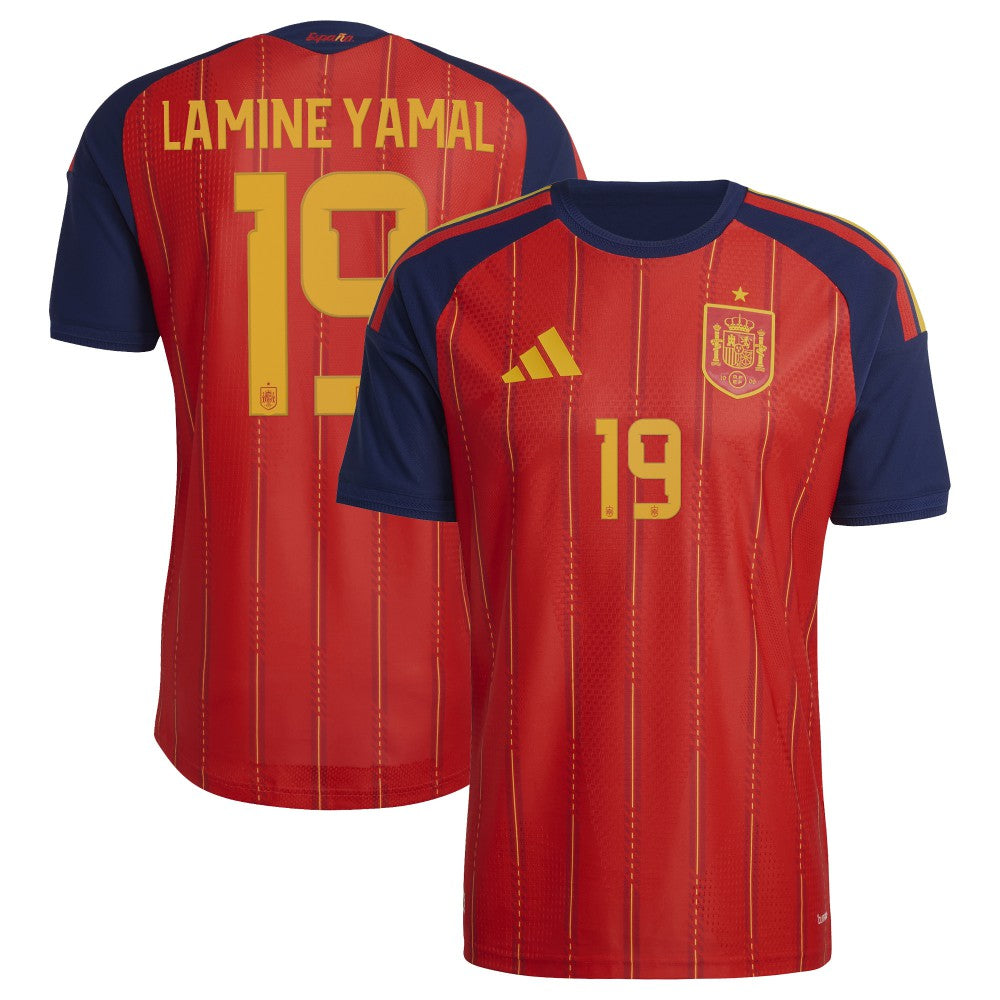 Lamine Yamal Spain National Team 2026 Home Jersey Red - Adidas