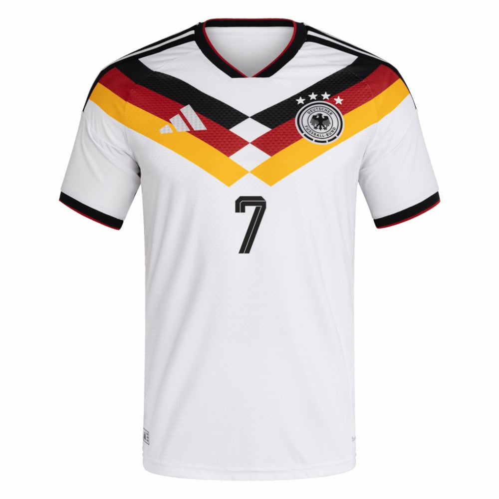 Kai Havertz Germany National Team 2026 Home Jersey White - Adidas