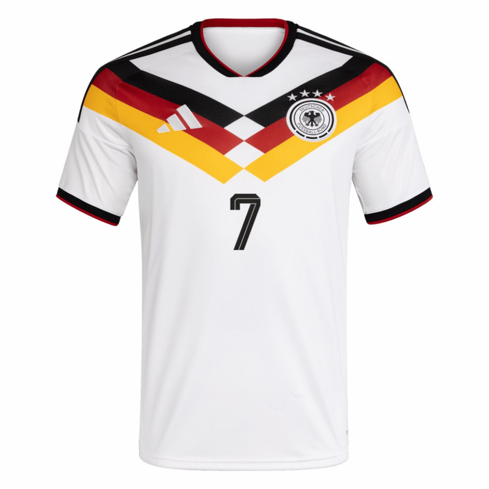 Kai Havertz Germany National Team 2026 Home Replica Jersey White - Adidas