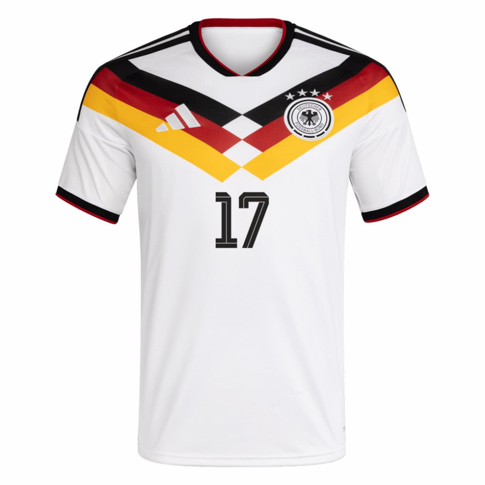 Florian Wirtz Germany National Team 2026 Home Replica Jersey White - Adidas