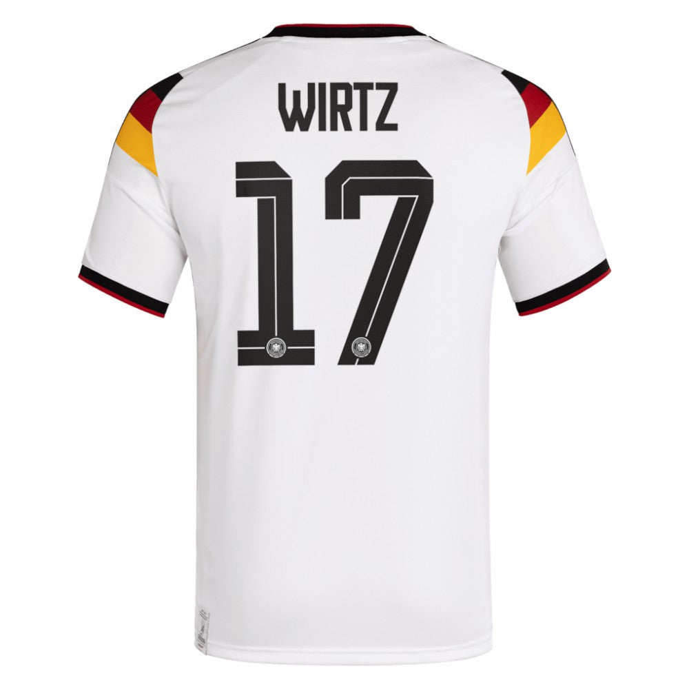 Florian Wirtz Germany National Team 2026 Home Replica Jersey White - Adidas
