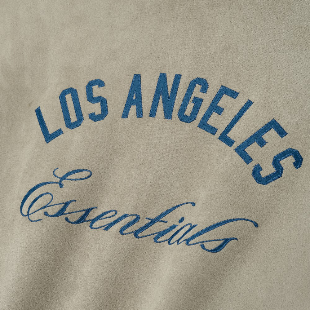 Los Angeles Dodgers Fear of God x MLB Unisex Modern Suede Half-Zip Jacket | MLB US