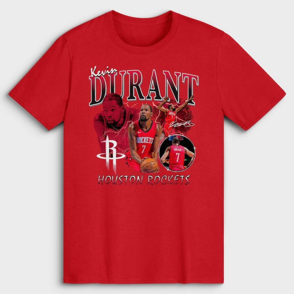 Kevin Durant Houston Rockets Player Collage T-Shirt sale Online
