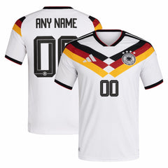 Germany National Team FIFA x World Cup 2026 Home On Field Custom Jersey White - Adidas