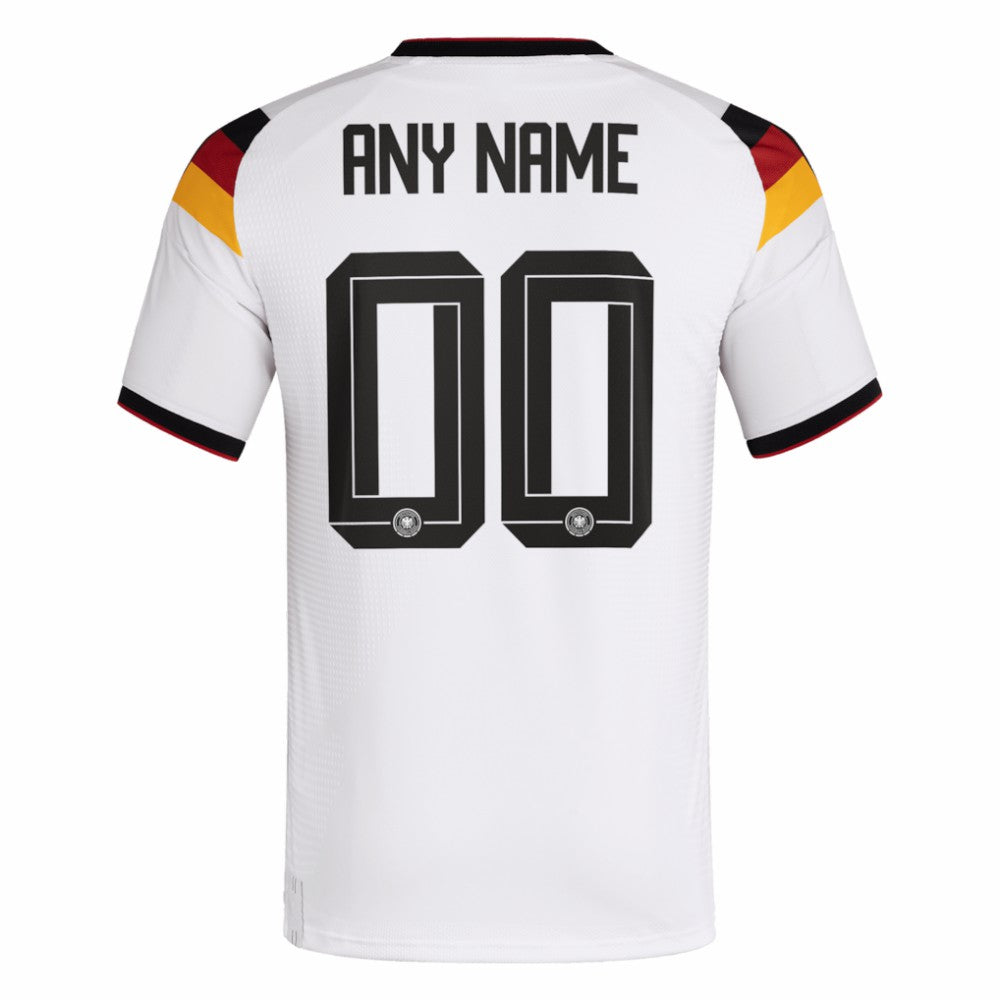 Germany National Team FIFA x World Cup 2026 Home On Field Custom Jersey White - Adidas