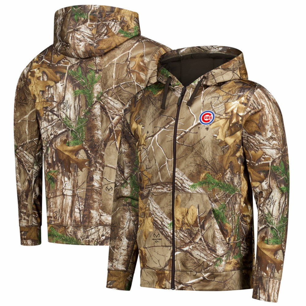 Chicago Cubs Dunbrooke Trophy Realtree Full-Zip Hoodie | MLB For sale