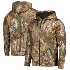 Chicago Cubs Dunbrooke Trophy Realtree Full-Zip Hoodie | MLB For sale