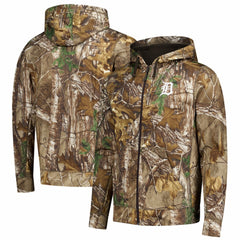 Detroit Tigers Dunbrooke Trophy Realtree Full-Zip Hoodie | MLB New