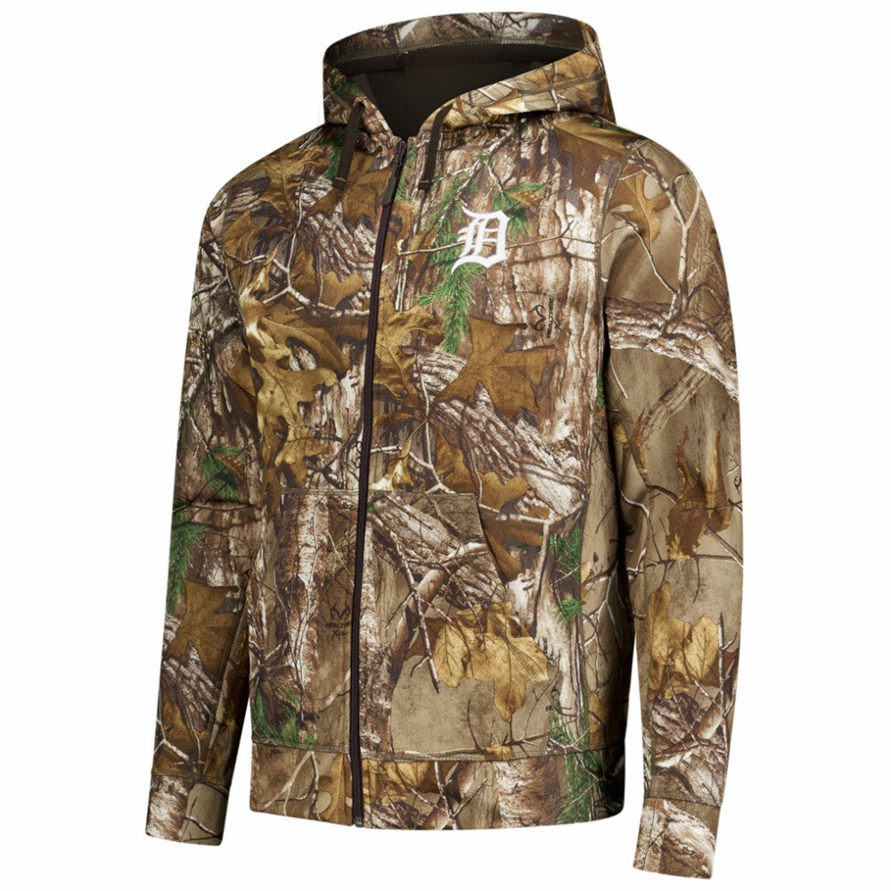Detroit Tigers Dunbrooke Trophy Realtree Full-Zip Hoodie | MLB New