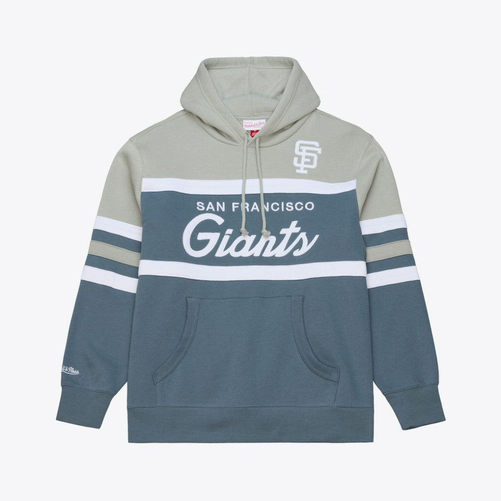 San Francisco Giants Mitchell & Ness Cooperstown Collection Thunderstorm Head Coach Hoodie | MLB Online