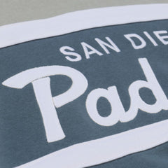 San Diego Padres Mitchell & Ness Cooperstown Collection Thunderstorm Head Coach Hoodie | MLB New