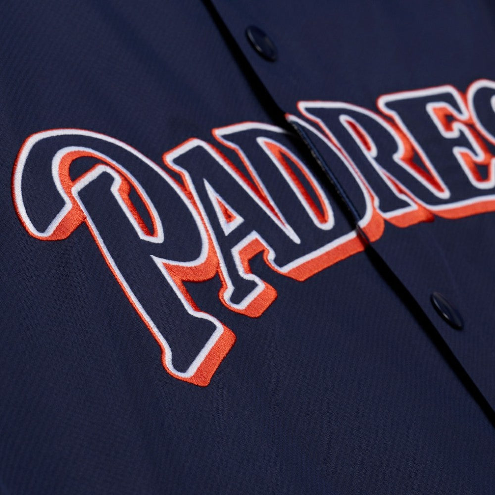 San Diego Padres Mitchell & Ness Full-Snap Hooded Coaches Jacket | MLB On Sale