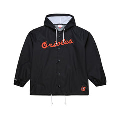 Baltimore Orioles Mitchell & Ness Full-Snap Hooded Coaches Jacket | MLB Near me