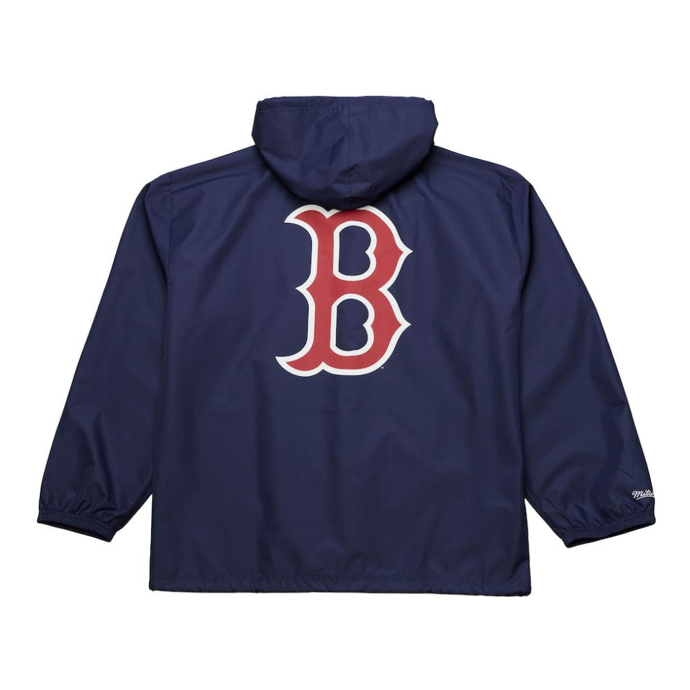 Boston Red Sox Mitchell & Ness Full-Snap Hooded Coaches Jacket | MLB Shop