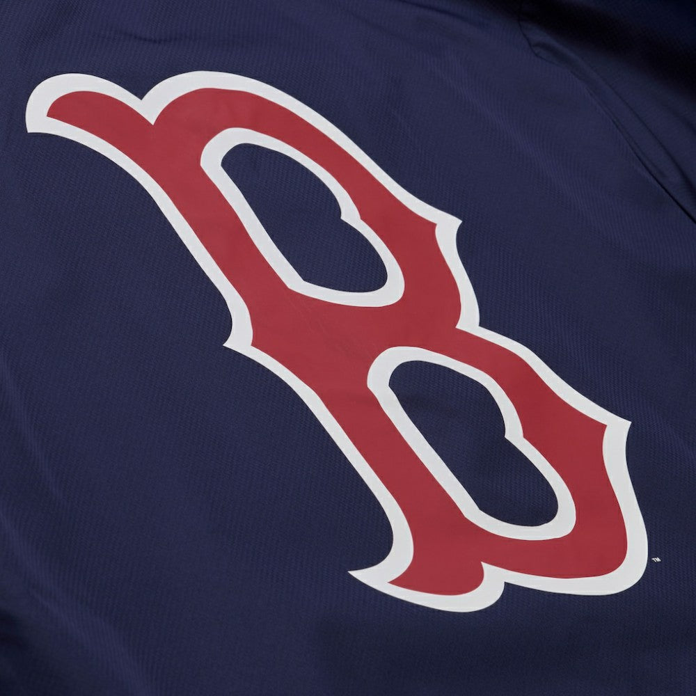 Boston Red Sox Mitchell & Ness Full-Snap Hooded Coaches Jacket | MLB Shop