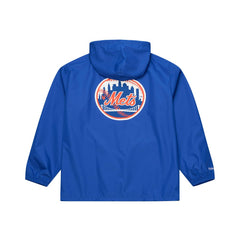 New York Mets Mitchell & Ness Full-Snap Hooded Coaches Jacket | MLB New