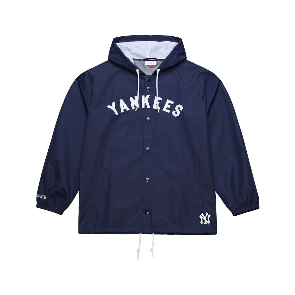 New York Yankees Mitchell & Ness Full-Snap Hooded Coaches Jacket | MLB Sale