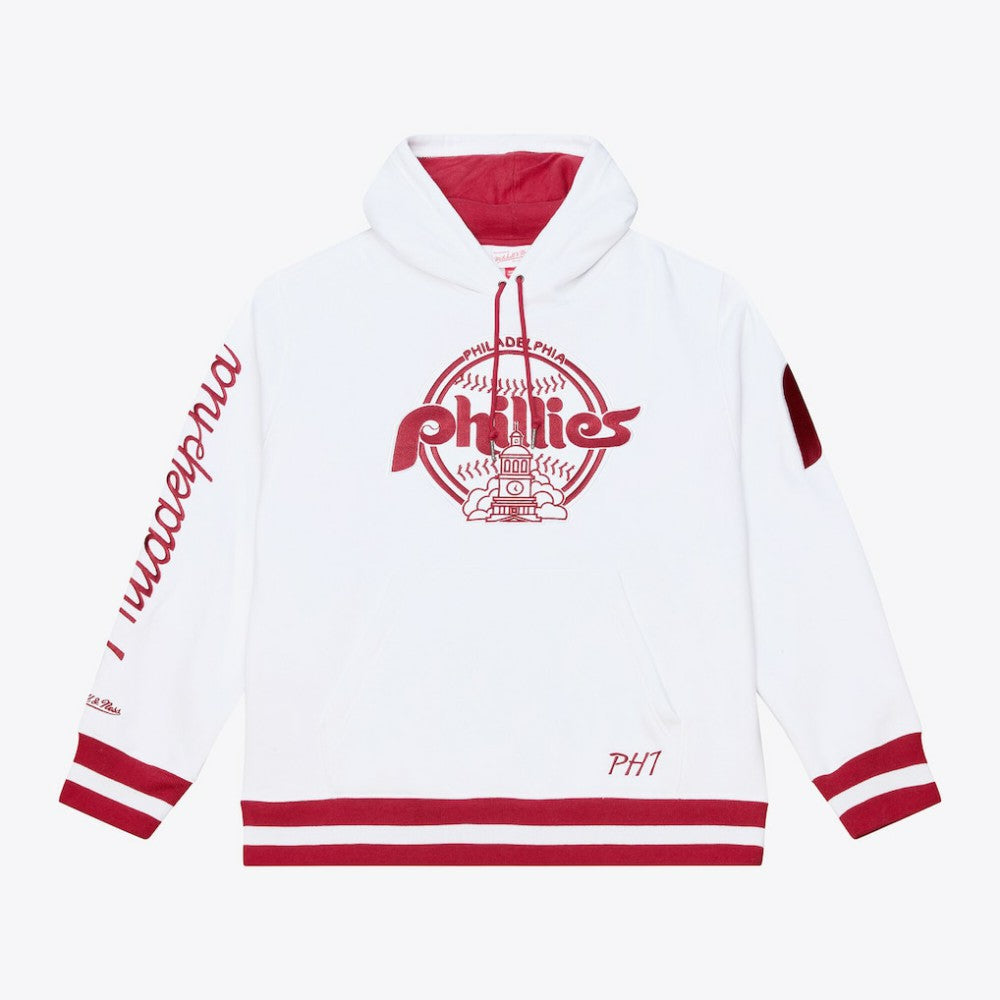 Philadelphia Phillies Mitchell & Ness Cooperstown Collection Fleece Hoodie | MLB Discount