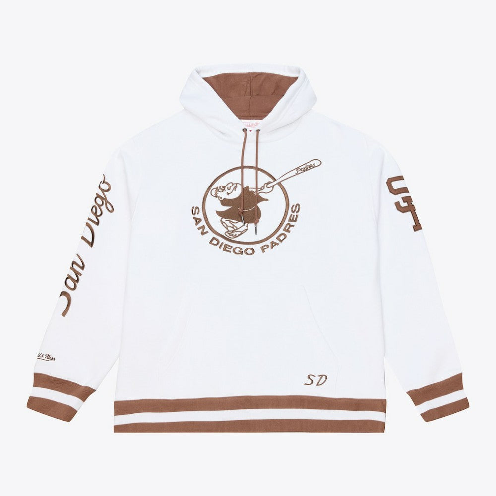 San Diego Padres Mitchell & Ness Cooperstown Collection Fleece Hoodie | MLB New