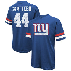 New York Giants  Cam Skattebo  Majestic Threads Oversized T-Shirt