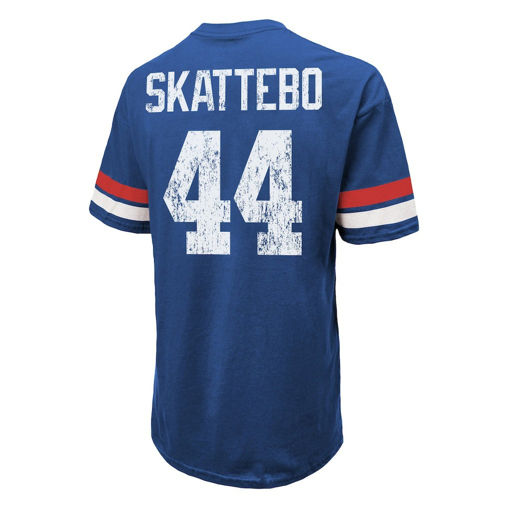 New York Giants  Cam Skattebo  Majestic Threads Oversized T-Shirt