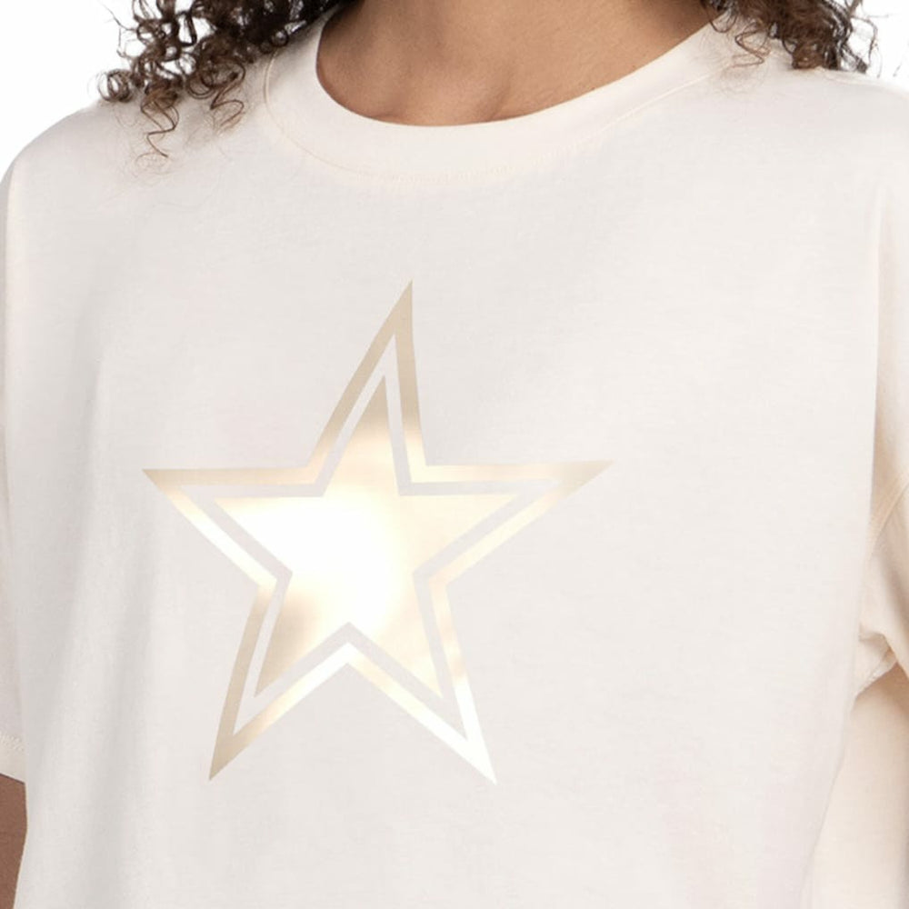 Dallas Cowboys  Starter Women's Pastel Travel Boxy Cropped T-Shirt