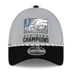 Philadelphia Eagles New Era 2025 NFC East Division Champions Locker Room Trophy Collection 9FORTY Adjustable Hat