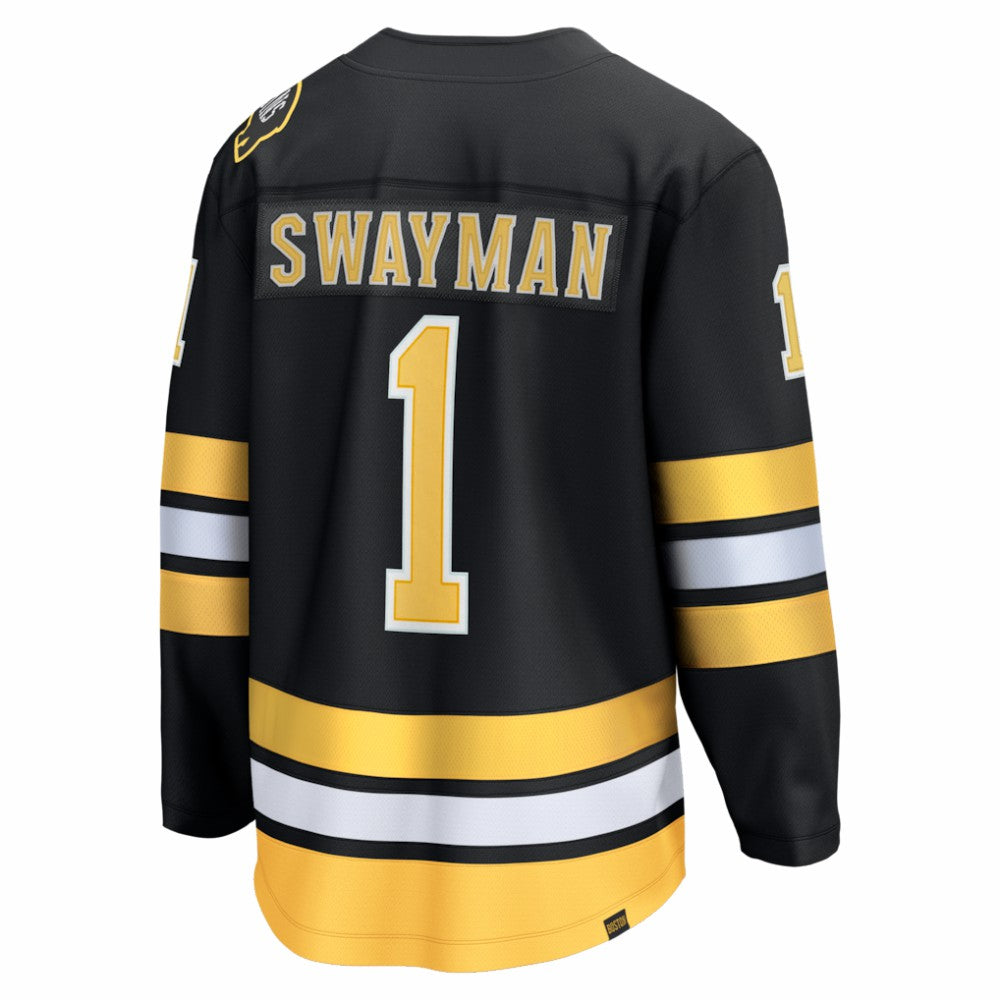 Jeremy Swayman Boston Bruins Fanatics Home Breakaway Jersey Outlet