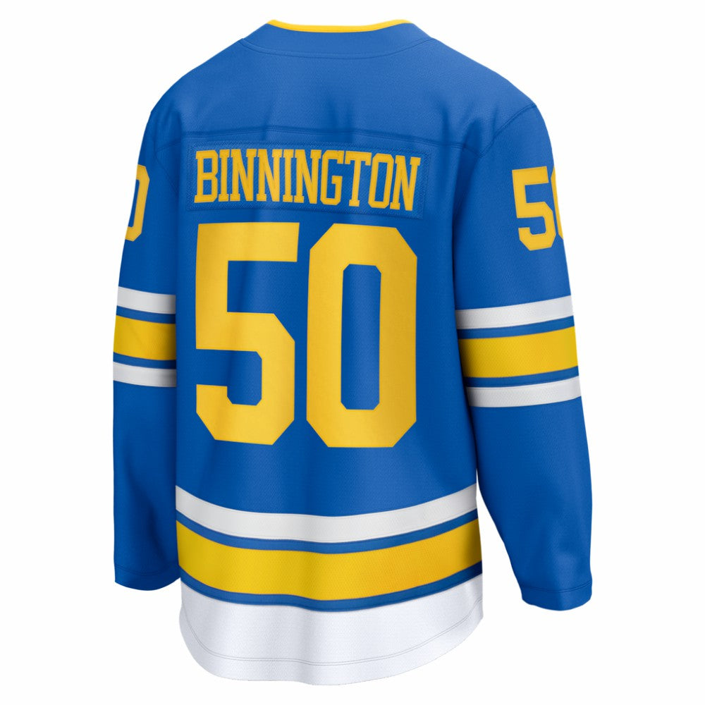 Jordan Binnington St. Louis Blues Fanatics Home Breakaway Jersey On Sale
