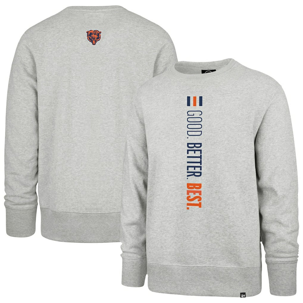 Chicago Bears 47 brand '47 Good. Better. Best. Franklin Sweatshirt