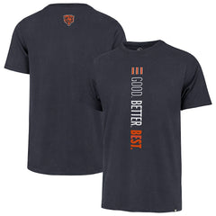 Chicago Bears 47 brand '47 Good. Better. Best. Franklin T-Shirt
