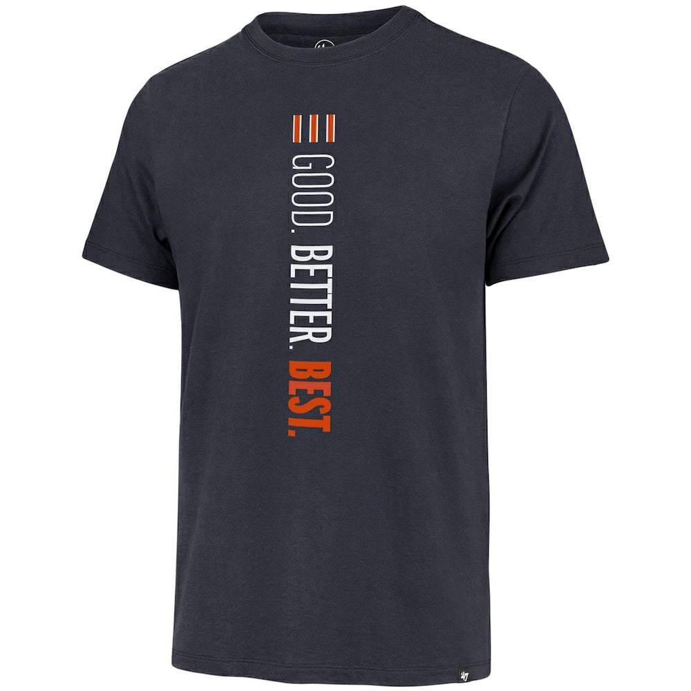 Chicago Bears 47 brand '47 Good. Better. Best. Franklin T-Shirt