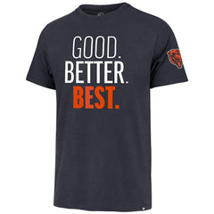 Chicago Bears 47 brand '47 Good. Better. Best. Franklin T-Shirt