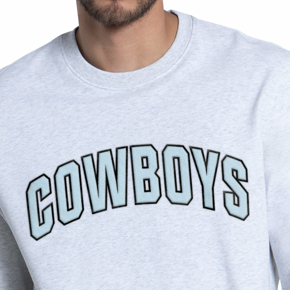 Dallas Cowboys  Starter Faceoff Fleece Sweatshirt