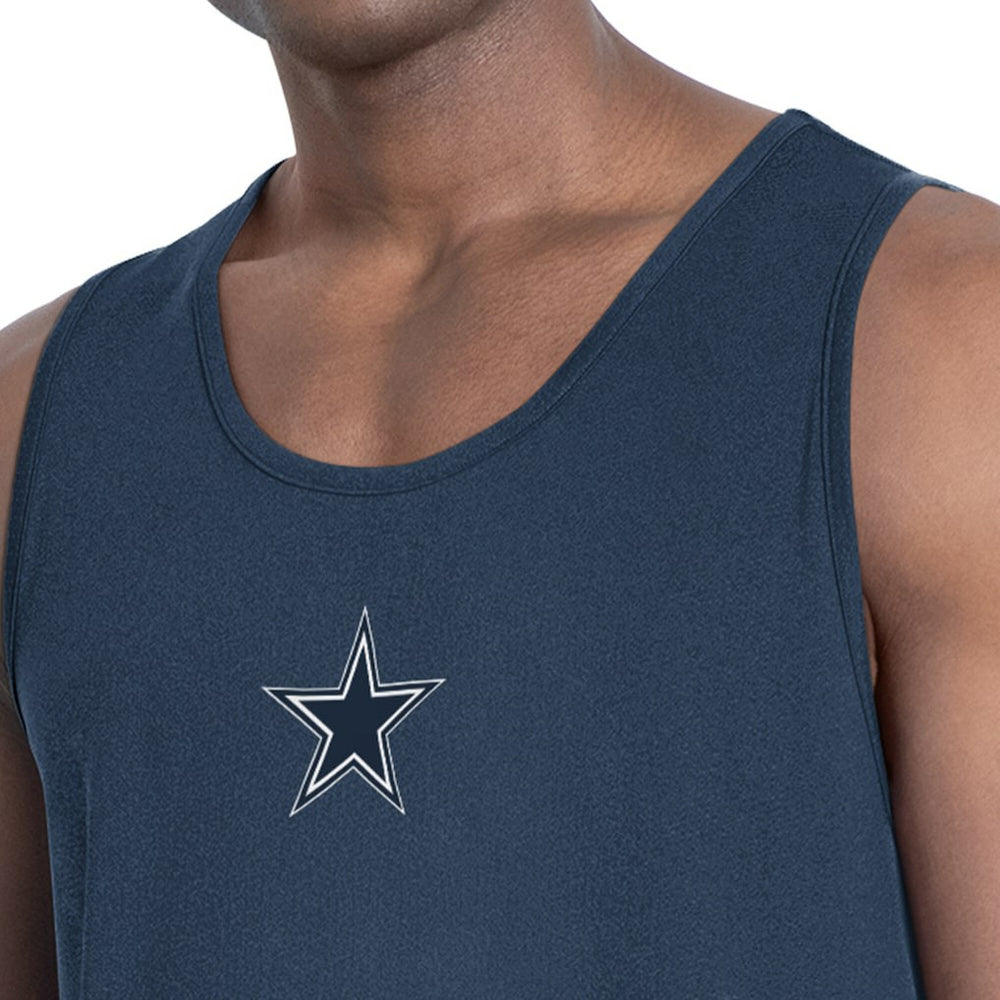 Dallas Cowboys  MSX by Michael Strahan Energy Scoop Neck Tank Top