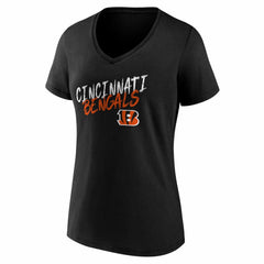 Cincinnati Bengals  Women's Hustle V-Neck T-Shirt