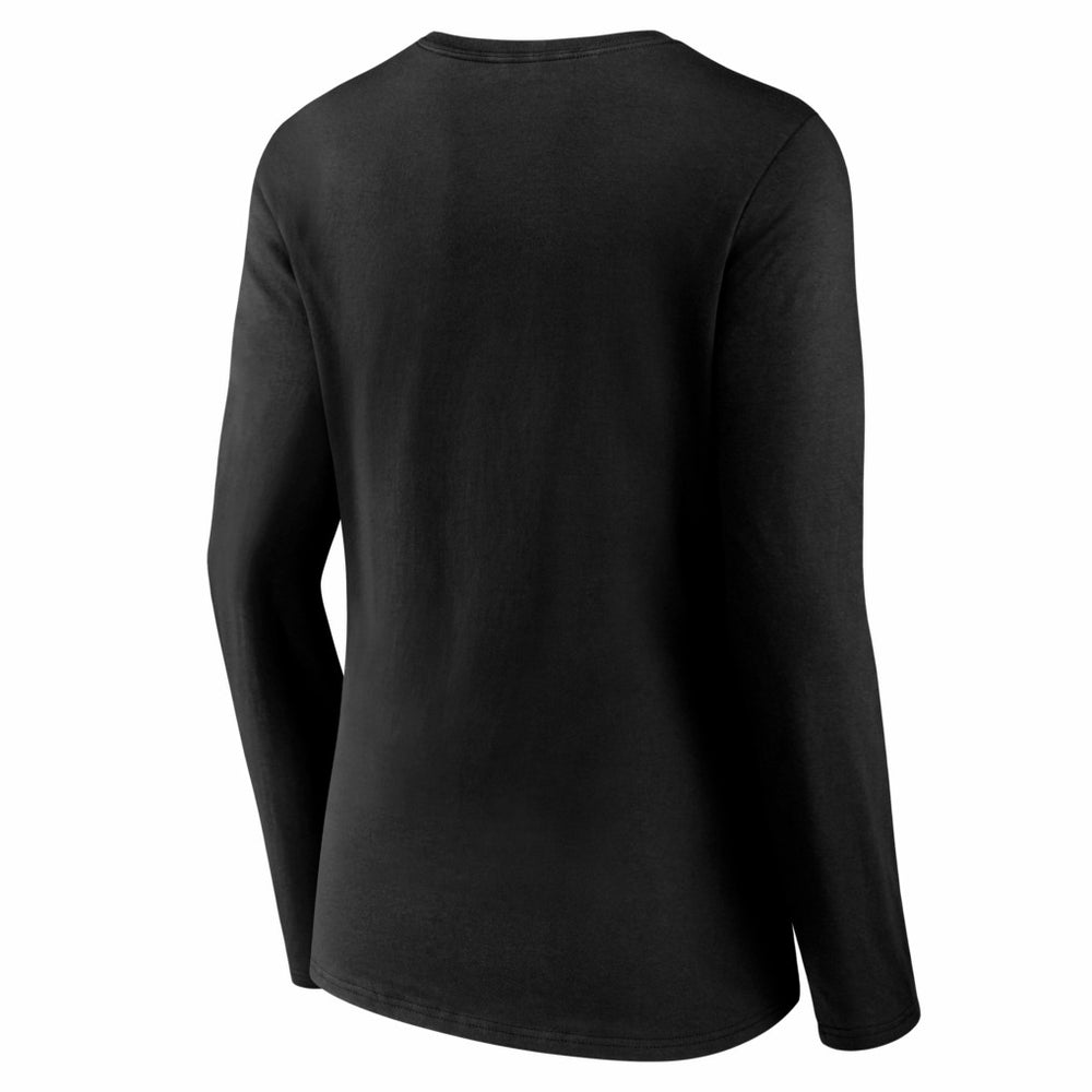 Las Vegas Raiders  Women's Hustle Long Sleeve V-Neck T-Shirt