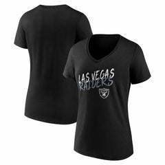 Las Vegas Raiders  Women's Hustle V-Neck T-Shirt